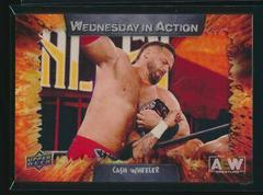 Cash Wheeler #WIA-29 Wrestling Cards 2021 Upper Deck AEW Wednesday in Action Prices
