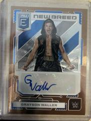 Grayson Waller [Gold] #39 Wrestling Cards 2023 Donruss Elite WWE New Breed Autograph Prices
