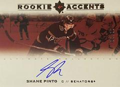 Shane Pinto Hockey Cards 2021 Ultimate Collection Rookie Accents Autograph Prices