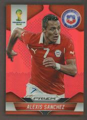 Alexis Sanchez [Red Prizm] Soccer Cards 2014 Panini Prizm World Cup Prices