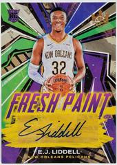 E. J. Liddell Basketball Cards 2022 Panini Court Kings Fresh Paint Autographs Prices