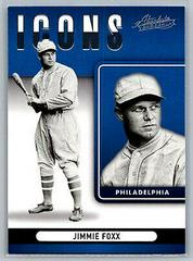 Jimmie Foxx [Retail] #I-1 Baseball Cards 2022 Panini Absolute Icons Prices