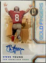 Steve Young #HS-SYO Football Cards 2022 Panini Gold Standard Fingers Autographs Prices