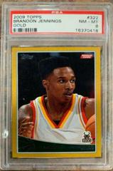 Brandon Jennings [Gold] #322 Basketball Cards 2009 Topps Prices