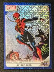 Spider-Girl [Blue Traxx] #174 Marvel 2023 Upper Deck Platinum Prices