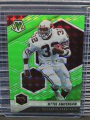 Ottis Anderson [Green Fluorescent] Football Cards 2021 Panini Mosaic Prices