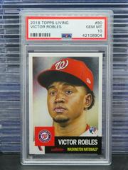 Victor Robles #80 Baseball Cards 2018 Topps Living Prices