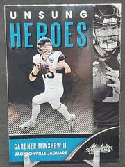 Gardner Minshew II #UH-GM Football Cards 2020 Panini Absolute Unsung Heroes Prices