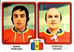 Dimitru Axinte, Doru Tureanu Hockey Cards 1979 Panini Stickers Prices