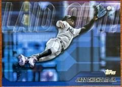 Jazz Chisholm Jr. [Blue] #LO-1 Baseball Cards 2023 Topps Update Laid Out Prices