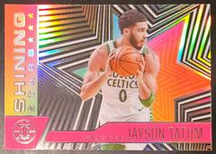Jayson Tatum [Pink] #7 Basketball Cards 2020 Panini Illusions Shining Stars Prices