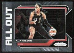 A'ja Wilson #1 Basketball Cards 2023 Panini Prizm WNBA All Out Prices
