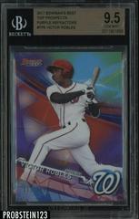 Victor Robles [Purple Refractor] #TP-8 Baseball Cards 2017 Bowman's Best Top Prospects Prices