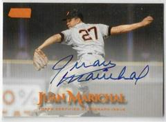 Juan Marichal [Orange] #JMA Baseball Cards 2019 Stadium Club Autographs Prices