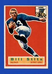 Bill Stits #56 Football Cards 1956 Topps Prices