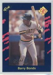 Barry Bonds Baseball Cards 1990 Classic Prices