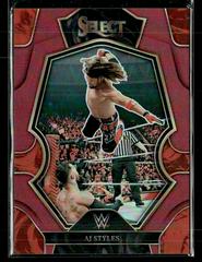 AJ Styles [Maroon] #127 Wrestling Cards 2023 Panini Select WWE Prices