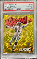 Deion Sanders [Gold] #K40 Football Cards 2021 Panini Absolute Kaboom Prices