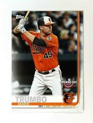 Mark Trumbo Baseball Cards 2019 Topps Opening Day Prices