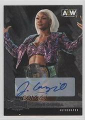 Jade Cargill [Silver Autograph] #9 Wrestling Cards 2022 SkyBox Metal Universe AEW Prices