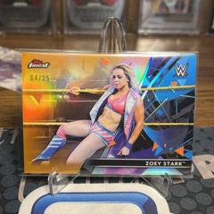 Zoey Stark [Orange] #110 Wrestling Cards 2021 Topps Finest WWE Prices