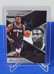 Zion Williamson [Amethyst] #6 Basketball Cards 2022 Panini Black Prices