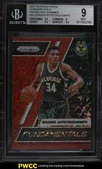 Giannis Antetokounmpo [Red Shimmer] #32 Basketball Cards 2017 Panini Prizm Fundamentals Prices