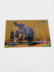 Alphonso Davies [Gold Refractor] #84 Soccer Cards 2021 Stadium Club Chrome Bundesliga Prices