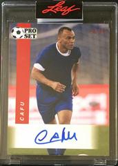 Cafu [Red] #PS-C1 Soccer Cards 2022 Pro Set Autographs Prices