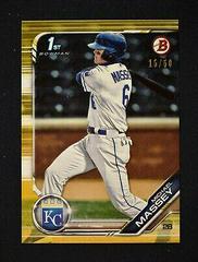 Michael Massey [Gold] #BD-111 Baseball Cards 2019 Bowman Draft Prices