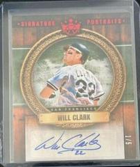 Will Clark [Red] #SP-WC Baseball Cards 2022 Panini Diamond Kings Signature Portraits Prices