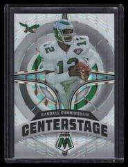 Randall Cunningham [White] Football Cards 2022 Panini Mosaic Center Stage Prices