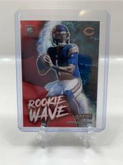 Justin Fields [Red] #RW-JFI Football Cards 2021 Panini Playoff Rookie Wave Prices