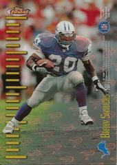 Barry Sanders, Curtis Enis [Refractor] #M8 Football Cards 1998 Topps Finest Mystery 2 Prices