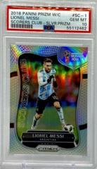 Lionel Messi [Silver Prizm] #SC-1 Soccer Cards 2018 Panini Prizm World Cup Scorers Club Prices
