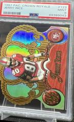 Jerry Rice [Gold Holofoil] Football Cards 1997 Pacific Crown Royale Prices