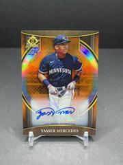 Yasser Mercedes [Autograph Orange] Baseball Cards 2023 Bowman Invicta Prices