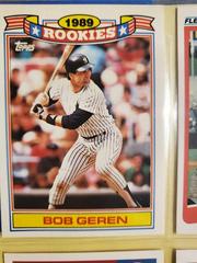 Bob Geren #9 Baseball Cards 1990 Topps Glossy Rookies Prices