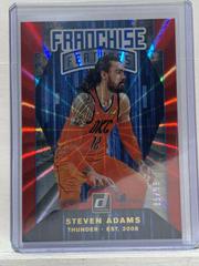 Steven Adams [Red Laser] Basketball Cards 2019 Panini Donruss Franchise Features Prices