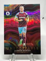 Jarrod Bowen [Pink] Soccer Cards 2022 Panini Select Premier League Unstoppable Prices