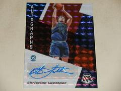 Christian Laettner [Choice Fusion Red] Basketball Cards 2019 Panini Mosaic Autographs Prices