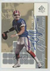 Rob Johnson #RB Football Cards 2000 SP Authentic Sign of the Times Prices