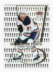 Connor McDavid [Gold] Hockey Cards 2021 Ultra Exclamation Points Prices