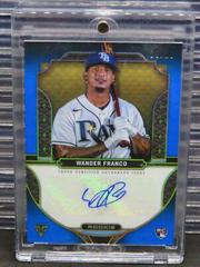Wander Franco [Sapphire] #RA-OC Baseball Cards 2022 Topps Triple Threads Rookie Autographs Prices