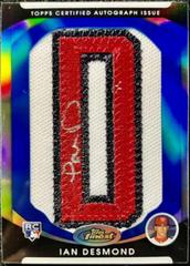 Ian Desmond [Autograph Letter Patch Refractor] #164 Baseball Cards 2010 Finest Prices