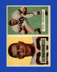 Len Ford Football Cards 1957 Topps Prices