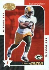 Ahman Green [1 Star Mirror Red] #44 Football Cards 2000 Leaf Certified Prices