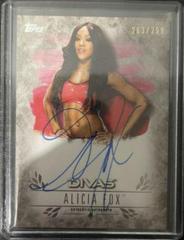 Alicia Fox Wrestling Cards 2016 Topps WWE Undisputed Autographs Prices