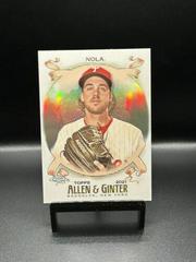 Aaron Nola [Refractor] #215 Baseball Cards 2021 Topps Allen & Ginter Chrome Prices