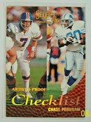 Barry Sanders, John Elway [Artist's Proof] #200 Football Cards 1996 Select Prices